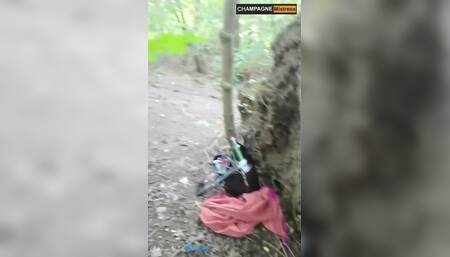 THEY WATCHED ME PEEING in PUBLIC PARK - ChampagneMistress