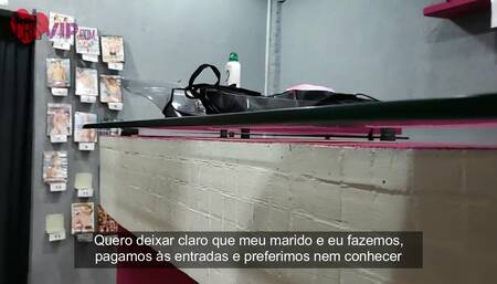 Gloryhole 5 - Filme 01 - Fã Julio comendo meu cuzinho e dando leitinho