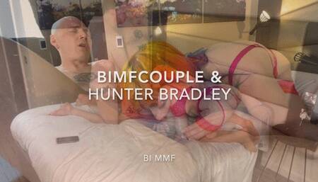 Bisexual Pegging Threesome With Real Couple - PEGGING, DOUBLE BLOWJOBS, MULTIPLE CUMSHOTS