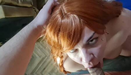 My wife's cuckold calls my cell phone and my friend answers while she sucks me PART 2