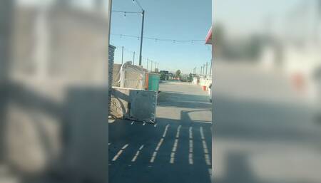 Stranger fingers me on rooftop