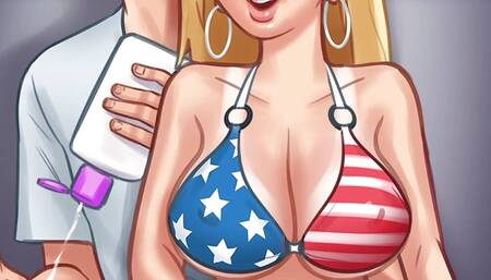 hot  desi bhabi in summertime saga