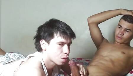 passionately kiss a jackal while I amount to his cock