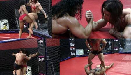 Muscle Girlz Cage Fight Finale