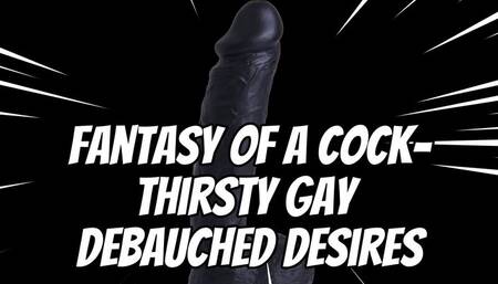 Fantasy of a Cock-Thirsty Gay Debauched Desires 13 min