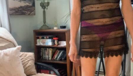 AARIEL IN HEELS AND BIKINI