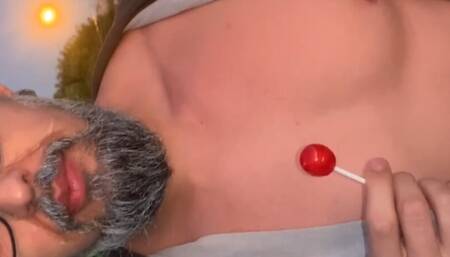 Naughty grandpa fucked the hottest young girl in the neighborhood