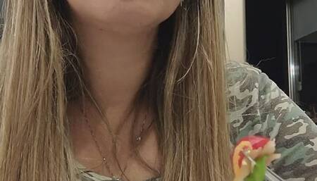 Chewing like a camel