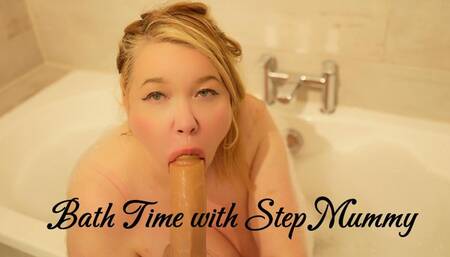 BATH TIME WITH STEP MOMMY