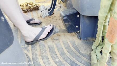 This backhoe was LONG OVERDO for my FOOT!