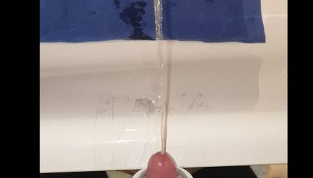Piss and big cumshot! ????