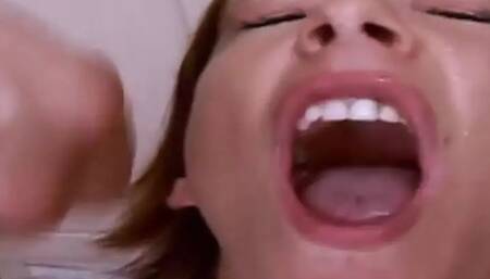 Hot Threesome with a hot blonde teen and her tight pussy