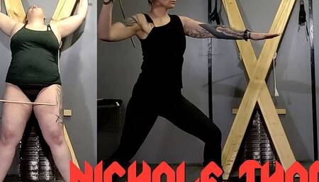 Nichole Thorne Double Domme Thigh & Judicial Caning