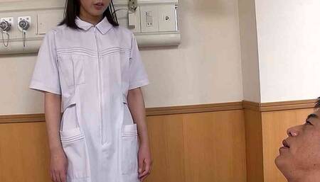 Asian Petite Teen Nurse seduce to Old Young Creampie Fuck by Patient in Uncensored Japan JAV Porn