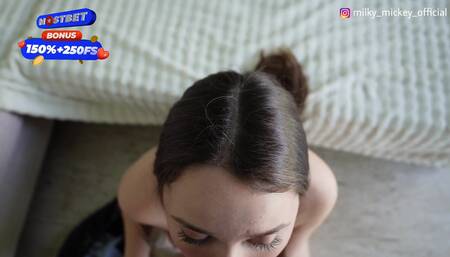 Stepdad caught his stepdaughter naked. Filled her pussy with cum - Deluxe_Bitch