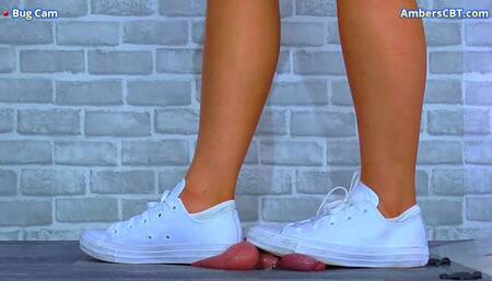 Cum Under The Rough Soles Of My Leather Converse All Stars - Bug Cam - A138BUG