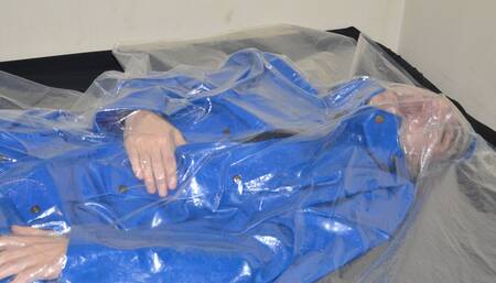 Feb 16 2025 - VacPacked in slvrbrboy1's coveralls with my punishment top