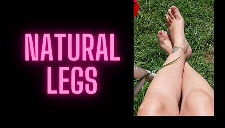 Piernas naturales y fuertes