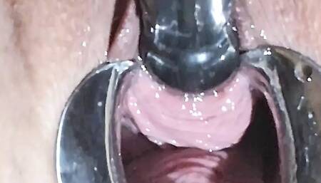 SklavinS stretches her pisshole further and further for her master! Part 3