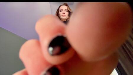 Mean Bitch Degrades You with Her Feet