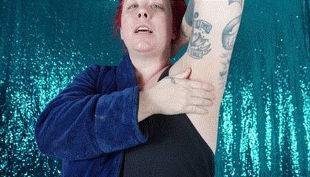 6 Weeks unshaven Armpit Show Off! MP4 720