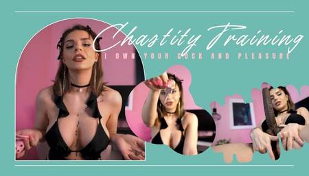 Chastity Training - Alexa Creed owns your cock and pleasure