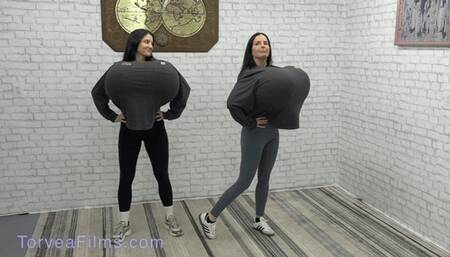 Breast Enlargement Rematch Arielle Lane Kobe Lee 720HD