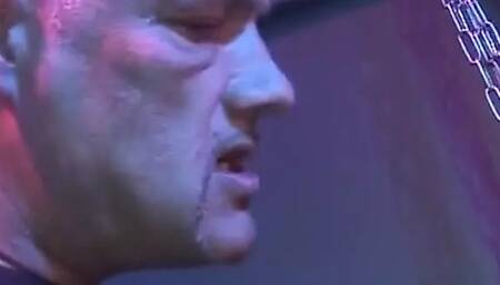 Tied German sluts enjoying rough BDSM foursome