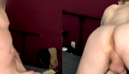 3 Cumshots fucking my tight little toy and MOANING!