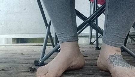 Outside black soles bbw