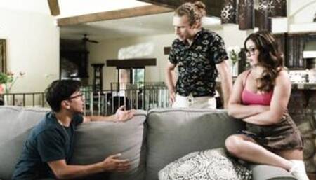 Big ass stepsis tricks and fucks stepbro