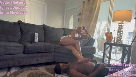 YOUR A FOOTSTOOL 4 BLACK QUEENS FV