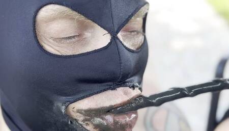 DIRT EATER masochist humiliation - Extreme bruises - Mistress Zeida