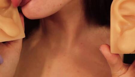 ASMR Licking ears