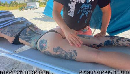 Sun Tan Lotion Goddess Body Worship