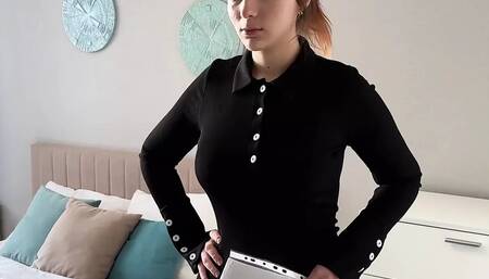 - You tricked me? Then you're going to get fucked hard! - The realtor had no idea what was in store for her.