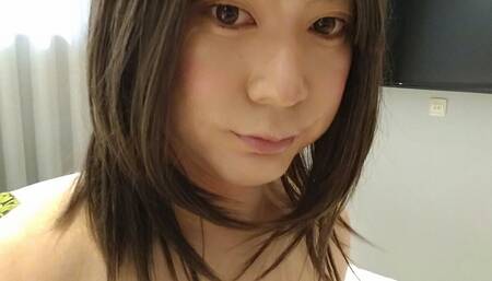 Cross-dressing boys full-body tights raw clothes masturbation