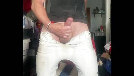 Horniest DILF JockDad87 Shoots His Alpha Cum in His Football Gear