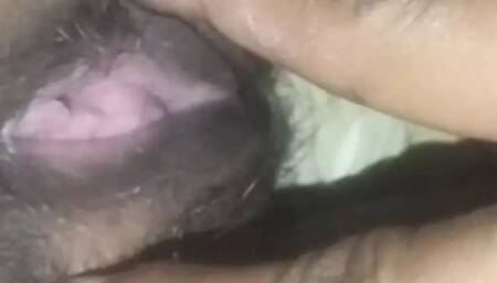 Village girl ass massage outdoor