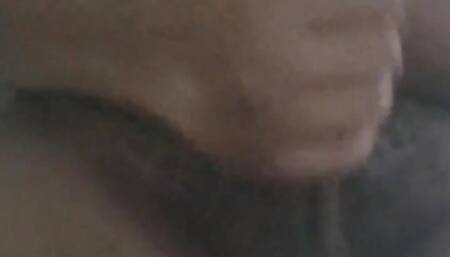 Happy Horny Trans BBW Standing Stroking and Cumming Hard