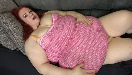 Stuffed From Eating and So Horny From The Feeling Of Being So Full *MP4*