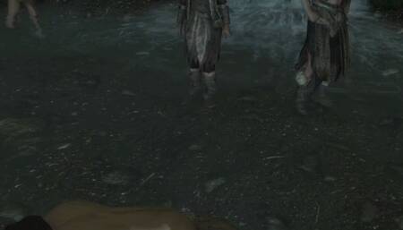 Skyrim - Messing around with sex mods and having sex in different positions