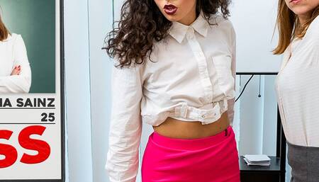 LOAN4K. Naughty Boss Antonia Sainz fucked her clerk in the office as a lesson