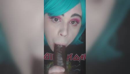 Metal Sissy Mykella Sucks You Backstage