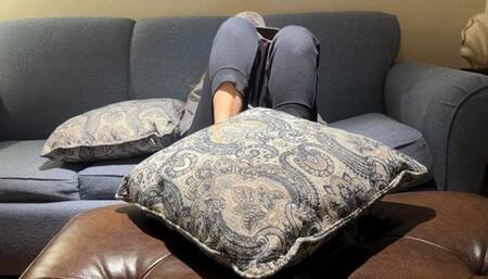 College Nanny Foot Tease