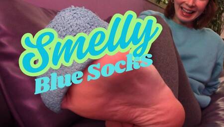 Smelly Blue Socks
