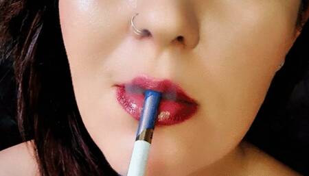 Exhaling My Control: Dominating Your Wife with Every Drag While Riding You