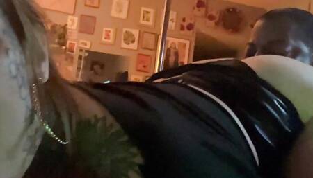 Cute TS gets rimmed Dirty Talking to Bigdaddy8inchz