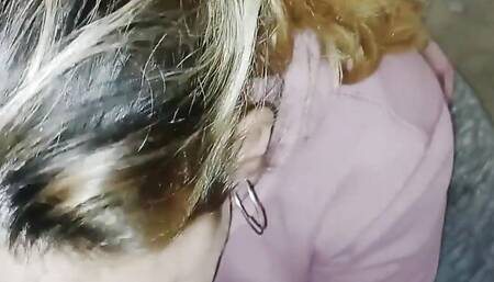 Homemade Blowjob in the Bathroom From an Argentinian Girl Who Takes a Huge Load in Her Mouth