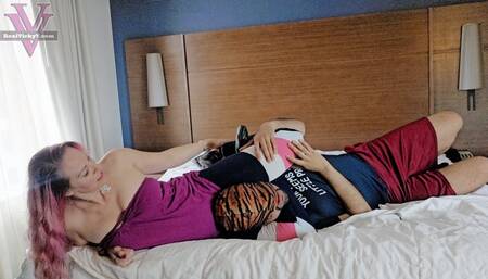 Slave Tigers reward: Head Scissors, Face Sitting- 4k